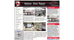 Desktop Screenshot of hoovershoerepair.com